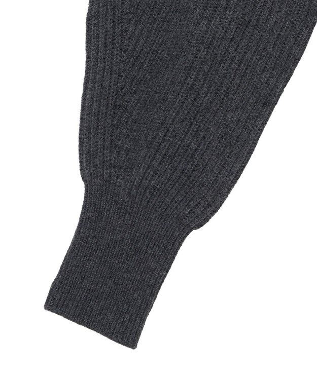 JOSEPH 【洗える】ニューカーディガンステッチオープンネックニット Smoke