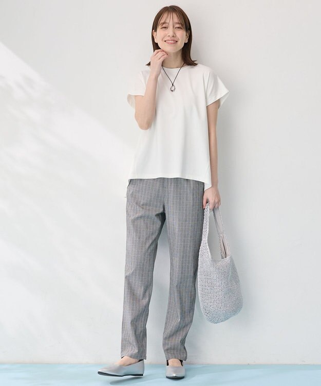 ANY シルケットスムースチュニック オフ