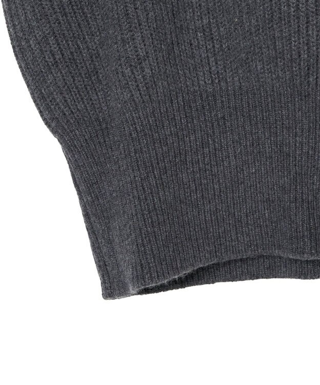 JOSEPH 【洗える】ニューカーディガンステッチオープンネックニット Smoke