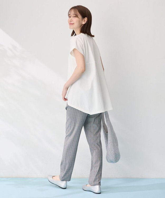 ANY L シルケットスムースチュニック オフ