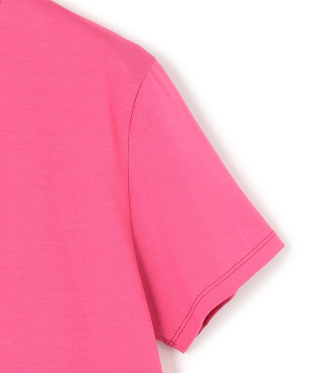 23区 【洗える】ハイエンド クルーネック Tシャツ マゼンタ系