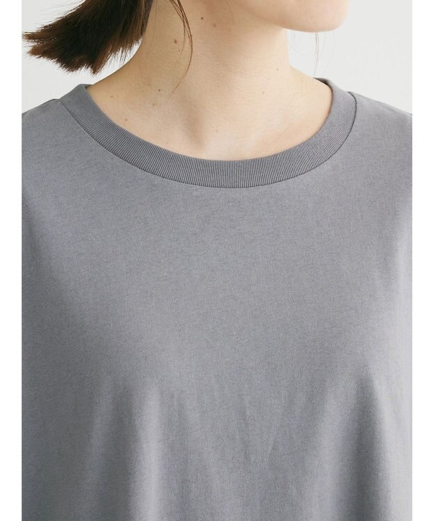 Green Parks ドロストドッキング長袖プルオーバー Gray