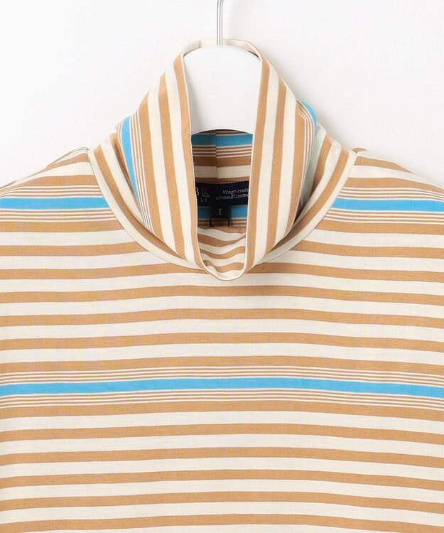 23区GOLF 【WOMEN】エニワイズ タートルネックシャツ キャメル系1