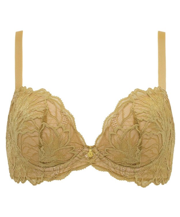 BRADELIS New York 【BRADELIS New York/ 育乳補整ブラ・STEP2 寄せる】ナオミステップ2ブラ24A1 ゴールド