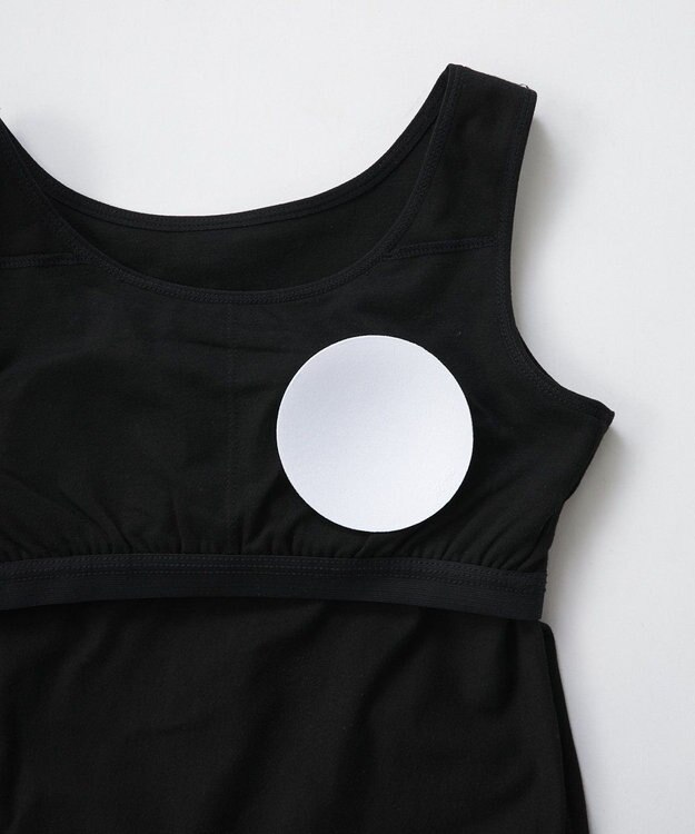 BEAMS SCHOOL カップ付タンクトップ ブラック