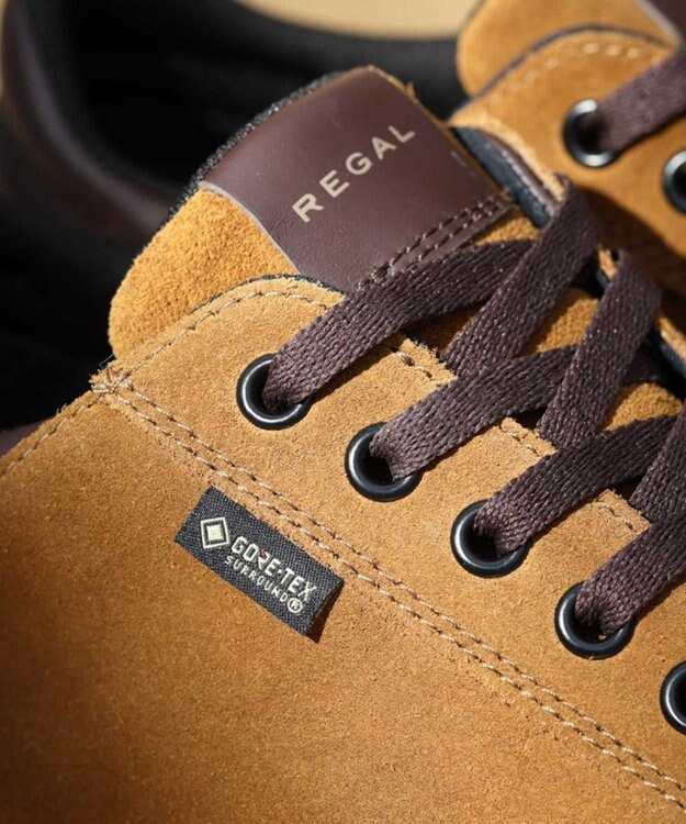 REGAL FOOT COMMUNITY 【リーガルカジュアル】51DL コートスニーカー GORE-TEX SURROUND フットウェア ブラウンスエード