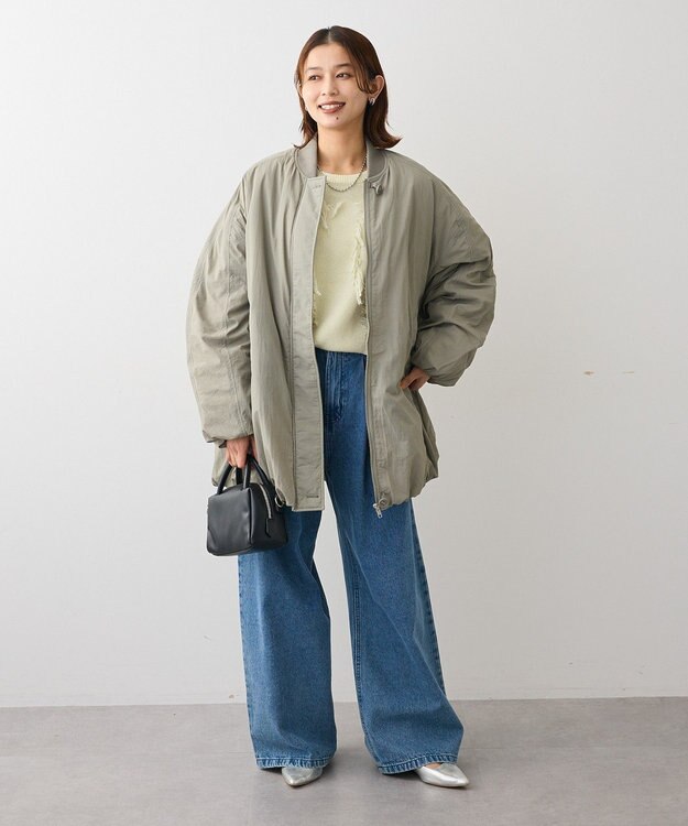 Green Parks ミディ丈ディフォームＭＡ－１ Khaki