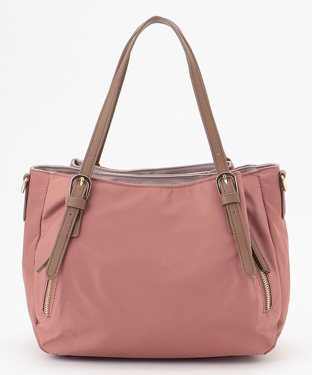 LA BAGAGERIE 【MONICA】ナイロン2WAYトートバッグ Sサイズ ピンク
