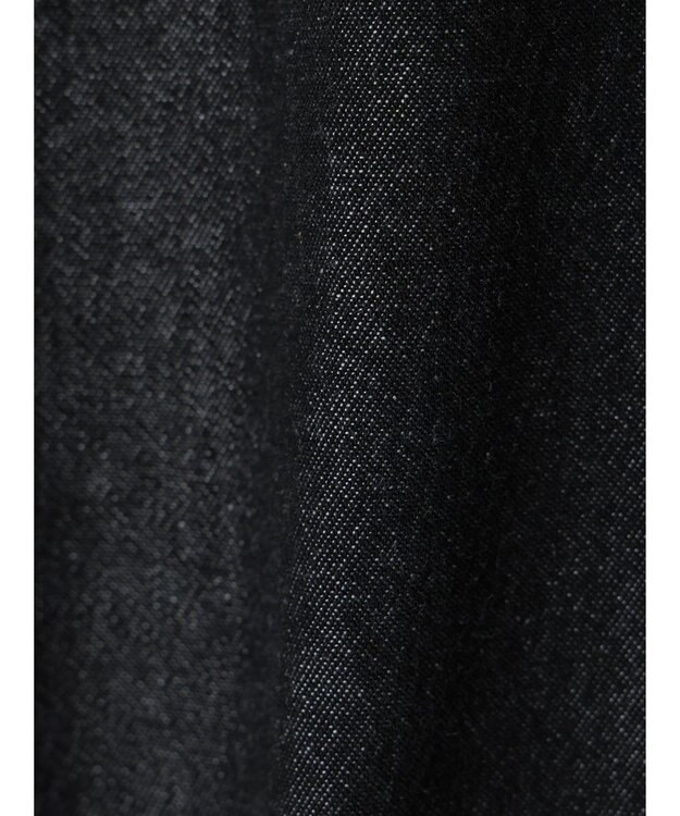 Green Parks ■ＥＳＣＡＲ　デニムサイドラッフルパンツ Black