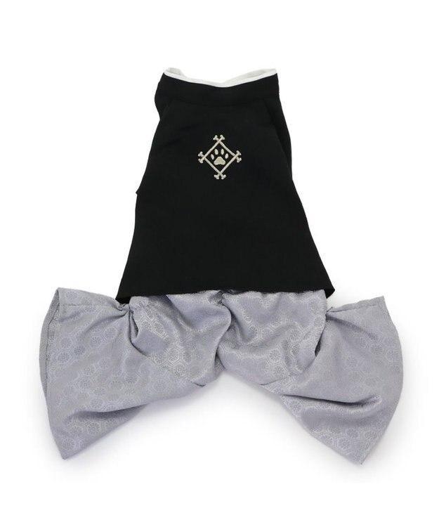 PET PARADISE ペットパラダイス 金糸紋付き袴 小型犬 黒