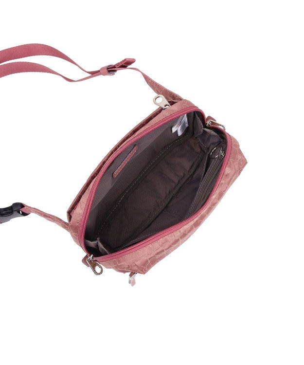 ACE BAGS & LUGGAGE PROGRES プログレ プリエ ウエストバッグ 68161  強撥水機能 ボディバッグ 行楽 お出かけ 散歩 ピンク