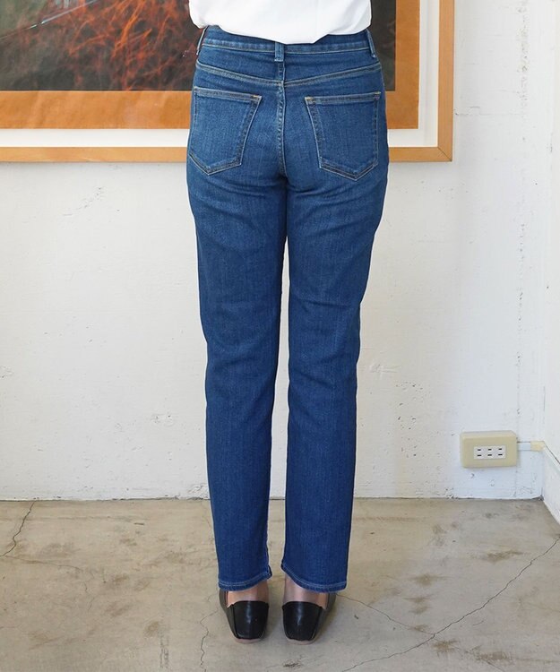 caqu Slim boy`s 程よいフィット感のボーイフィットデニム 1year