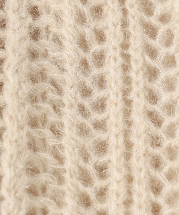 uncrave フィラメントモヘアニット プルオーバー ベージュ