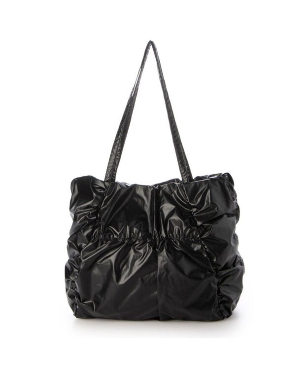 UNBILLION カシュカシュ cachecache / シャーリングトートバッグ ブラック