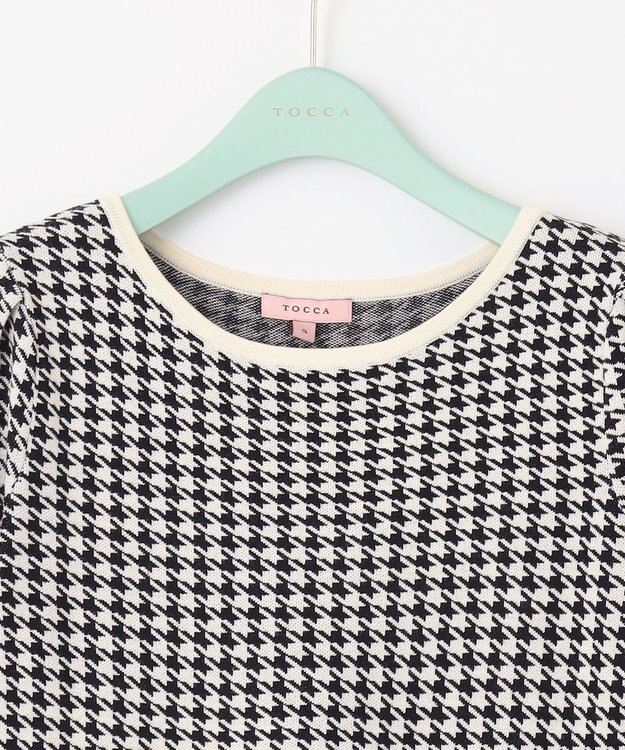 TOCCA 【WEB限定】BOAD GAME ニットドレス [WEB限定]千鳥柄系