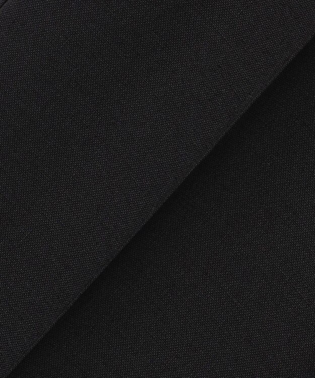 UNFILO 【セットアップ着用可/ウエストゴム】TENNEN TOUCH セミフレア パンツ ブラック