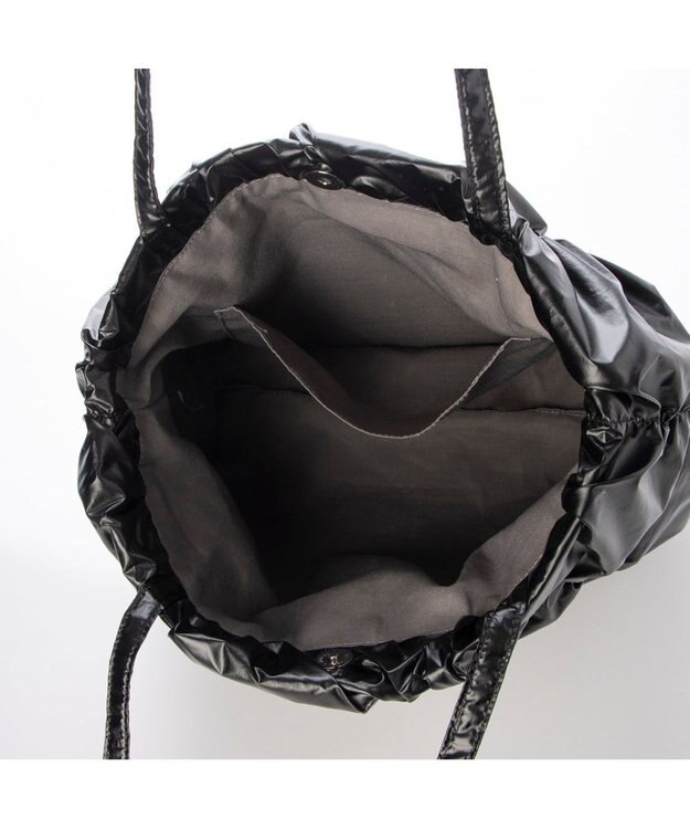 UNBILLION カシュカシュ cachecache / シャーリングトートバッグ ブラック