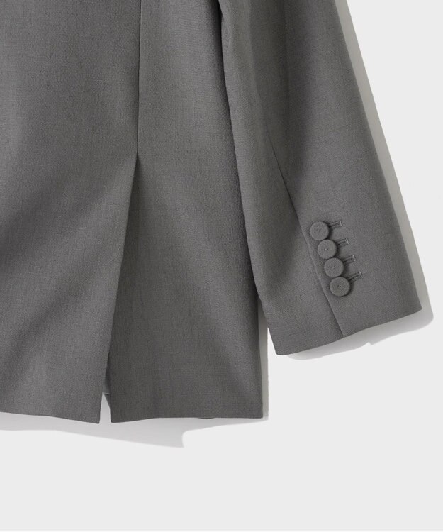 GRACE CONTINENTAL サイドベンツジャケット グレー