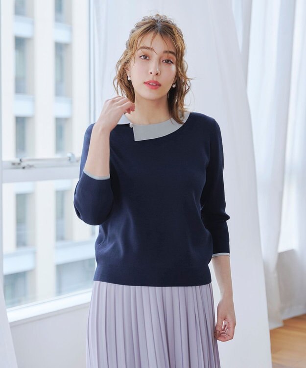 Tiaclasse 【選べる2TYPEデザイン】【金属アレルギー対応】 【養殖パール】  ワンポイントパールピアス＆イヤリング ピアス：シルバー