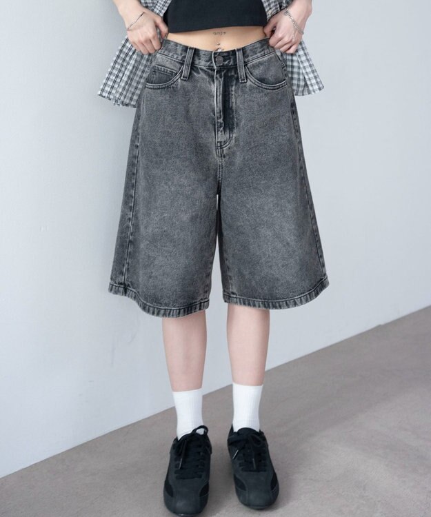 WEGO デニムハーフパンツ ブラックその他