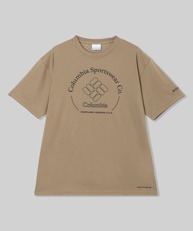Columbia Columbia/ グレイシャルビスタグラフィックTシャツ /コロンビア Flax