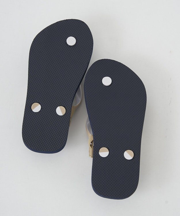 BEAMS SCHOOL ビーチサンダル ネイビー