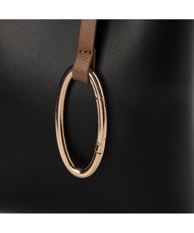 UNBILLION カシュカシュ cachecache / テクスチャーミックスミニショルダー ブラックミックス