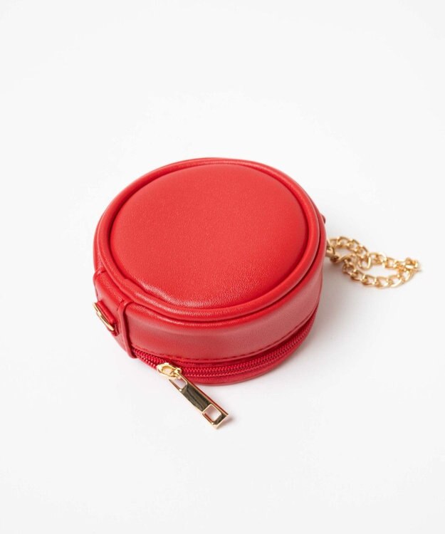 WEGO 【痛バ＆推し活グッズ】カラフルマルチミニポーチ レッド