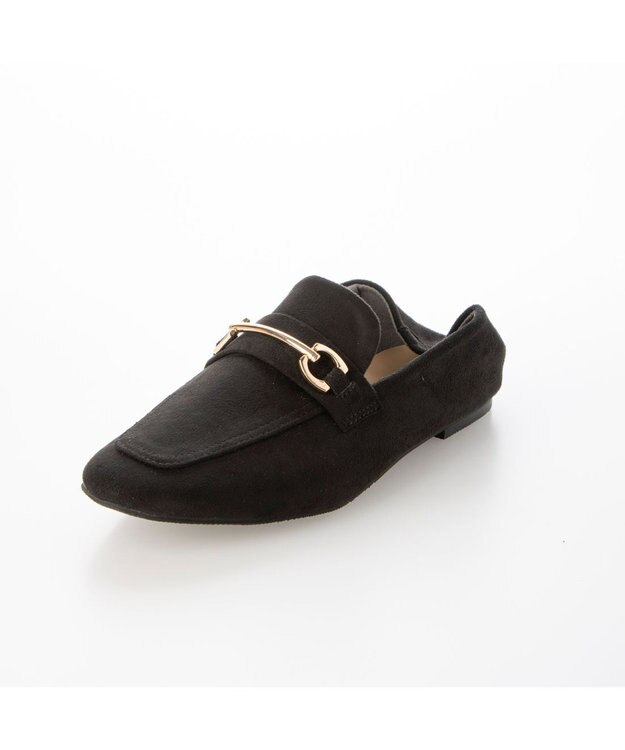 ing <ing>【WEB限定】【レイン対応】ビットローファー ブラックスエード