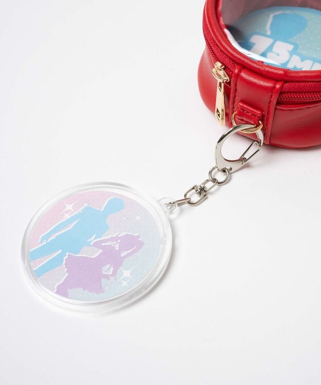 WEGO 【痛バ＆推し活グッズ】カラフルマルチミニポーチ レッド