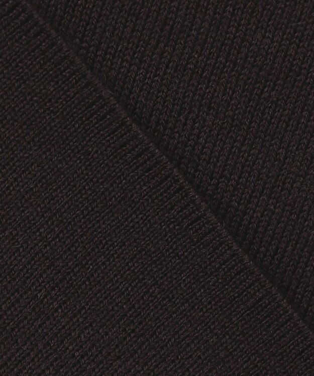 自由区 【洗える/セットアイテム】マルチWAYコンビ ニットポンチョ×プルオーバー ブラウン系ボーダー