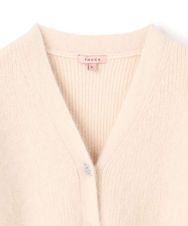 TOCCA 【百田夏菜子さん着用】CANDY FLOSS KNIT カーディガン アイボリー系