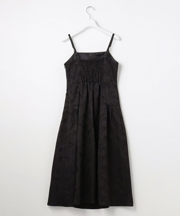 Feroux 【先行予約】ジャガードキャミ ワンピース ブラック系