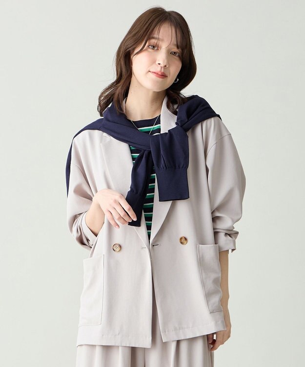 ANY 涼やかDRYジャケット ライトベージュ