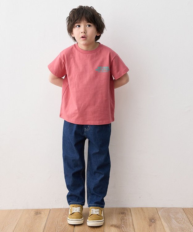 ANY KIDS ロングパンツ ネイビーデニム