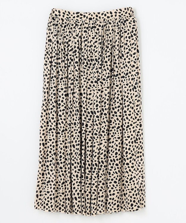 ANY 【洗える】ダルメシアンスカート ブラウン系5