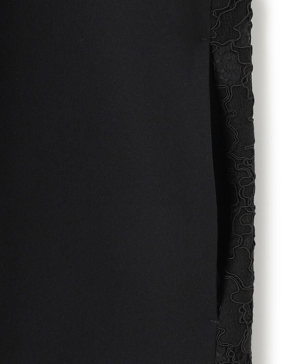 BEIGE， KALMIA / バックファスナーレースドレス Black