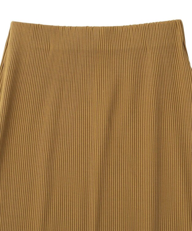 AMERICAN HOLIC 針抜きリブタイトスカート Camel