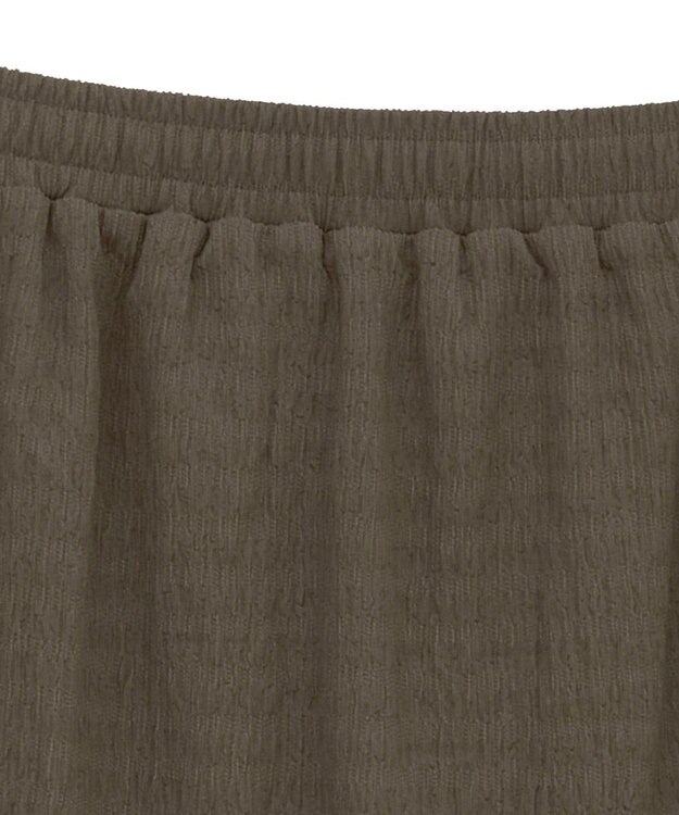 AMERICAN HOLIC シャーリングナロースカート Brown