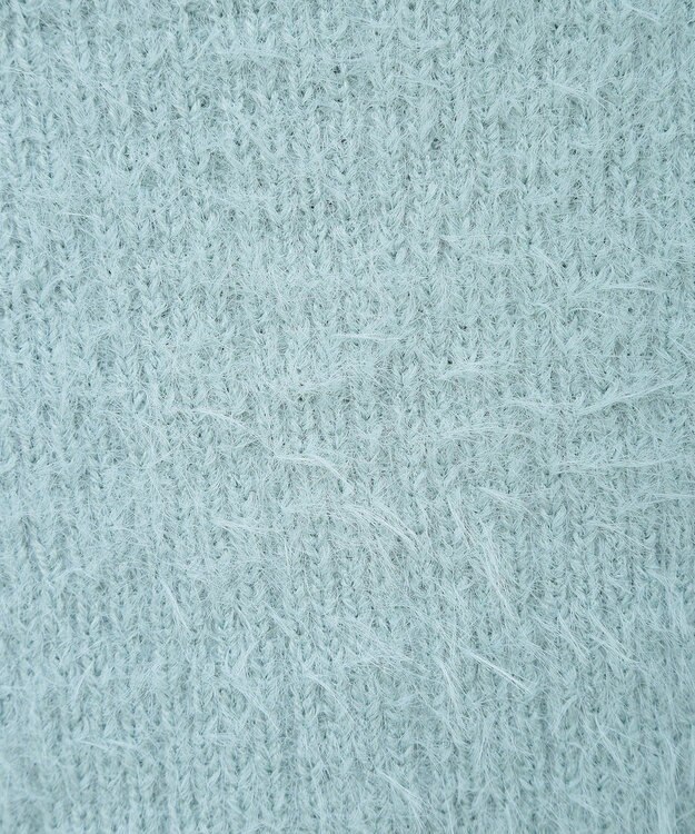 earth music&ecology ＳＥＴ２点シャギーショートカーデ＋ミニワンピース Mint Green