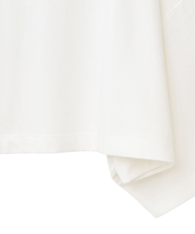 earth music&ecology アソートプリントワイドTee Ivory