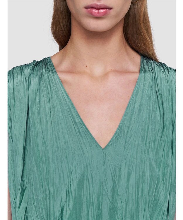 JOSEPH 【洗える】ハボタイ　シルクドレス Lagoon