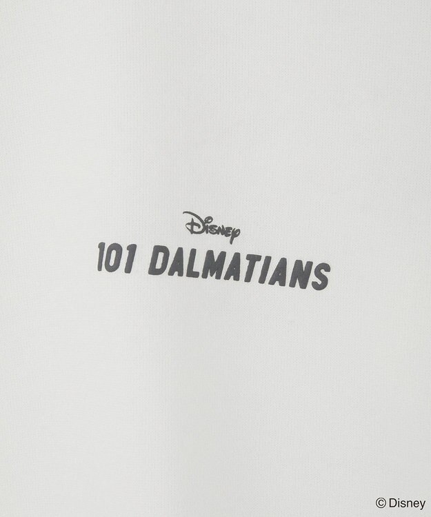 Green Parks １０１匹わんちゃん／バックプリントスウェット White