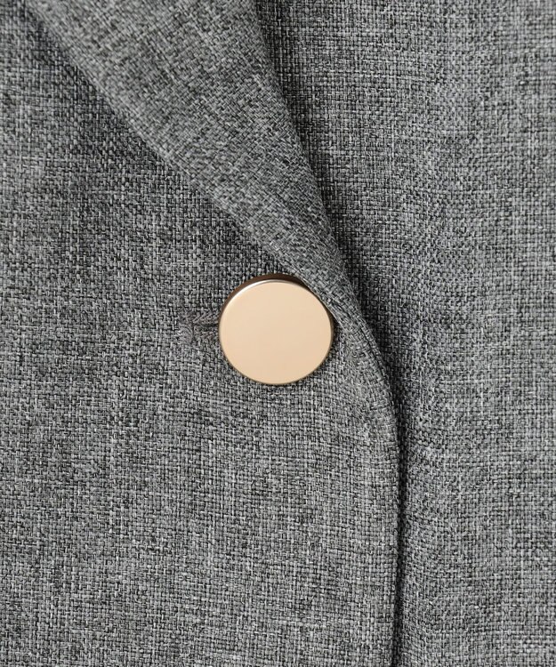 ANY SIS 【洗える】ツイード ジレ モノトーンミックス