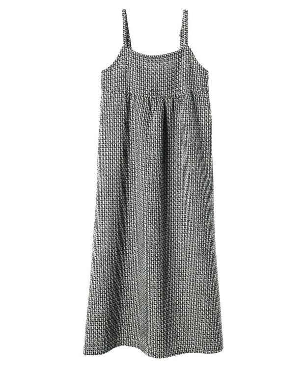 Green Parks armonia．表面感素材ジャンスカ Mix