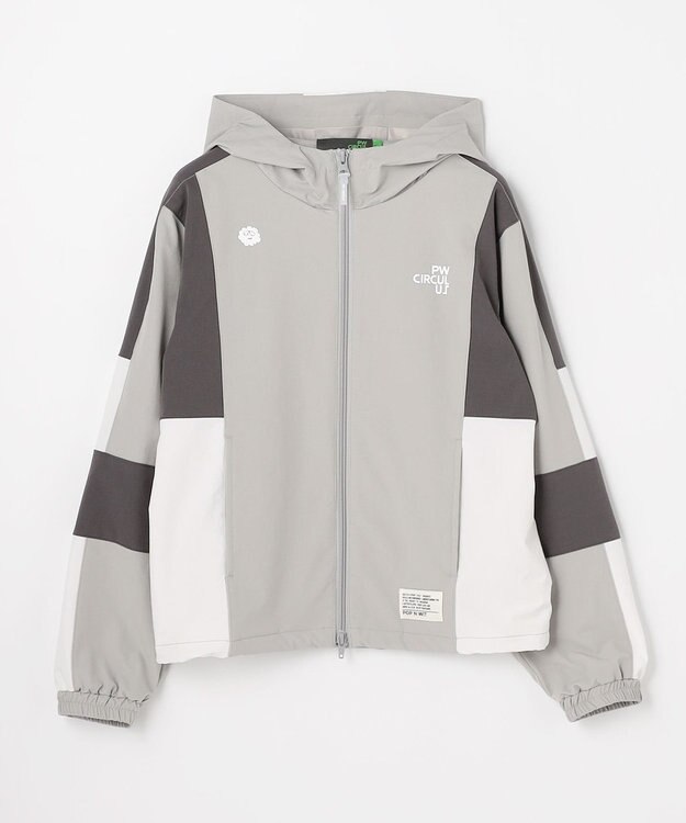 PW CIRCULUS 【ストレッチ素材】【WOMEN】トラックジャケット ゴルフウェア レディース グレー系