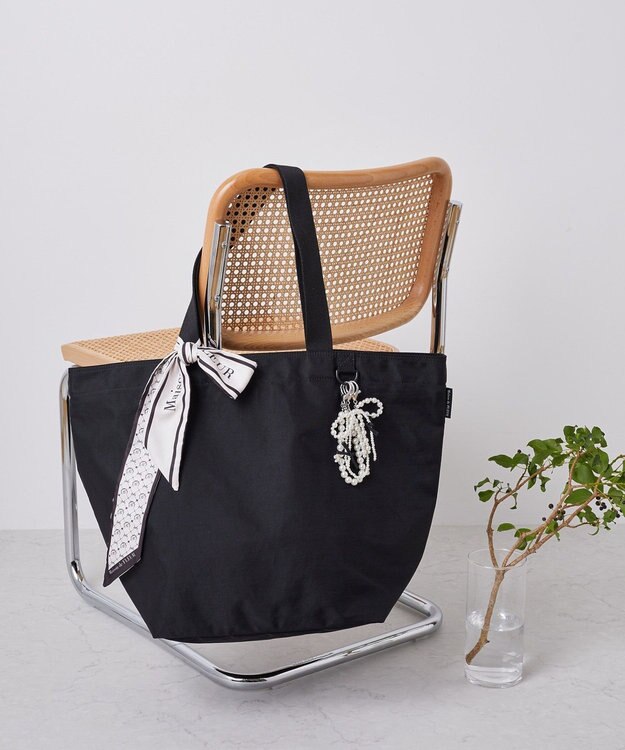 Maison de FLEUR ビッグトートバッグ Black