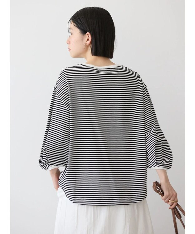 AMERICAN HOLIC ＵＶカット７分袖タックプルオーバー Border