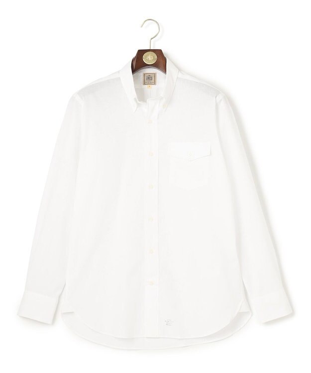 J.PRESS MEN 【WEB・一部店舗限定】リネンコットン シャツ/B.D ホワイト系