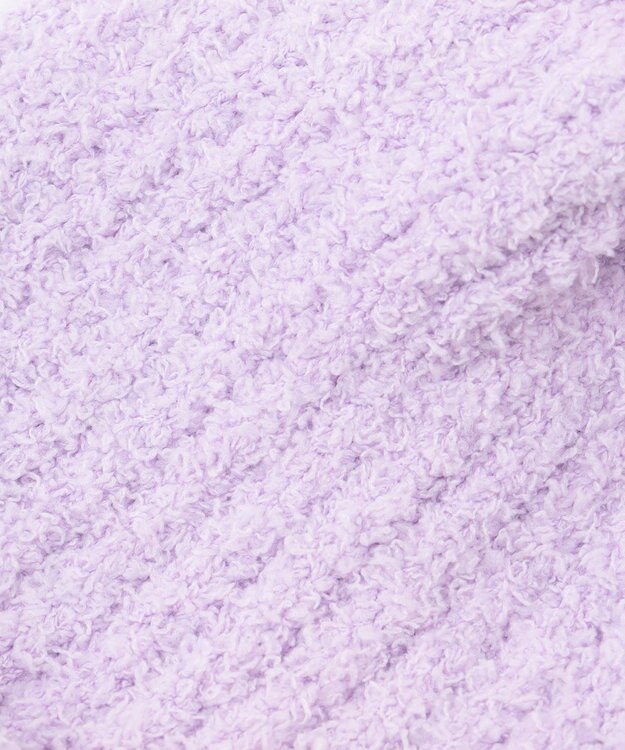 ANY KIDS 立体 アニマル ニット キャップ ラベンダー×クマ